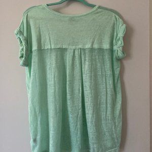 Free People Beach Aqua Top